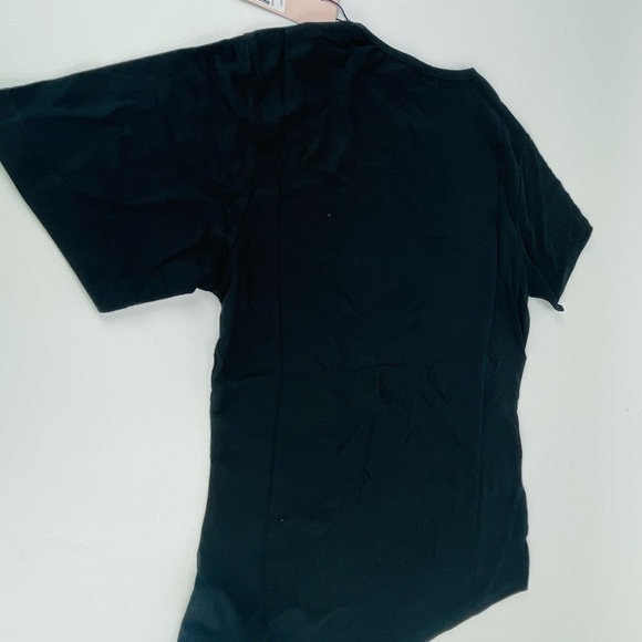 FITTED CREW NECK T SHIRT black - Picture 3 of 7
